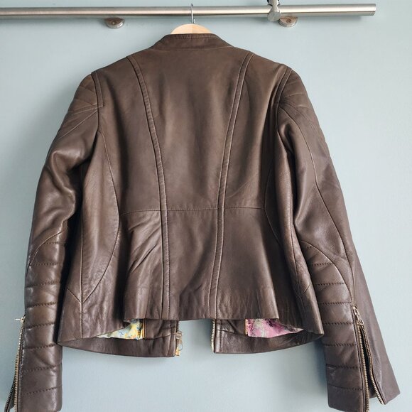 Ted Baker Leather Jacket - Picture 2 of 7